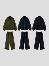 Side-stripe track jacket 3COLOR