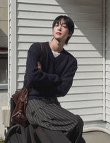 Beark Crop Cable Knit