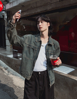 Rogers Rivet Denim Jacket