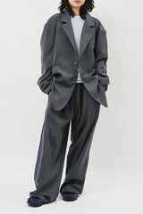 Marco Striped Oversized Jacket (2color)