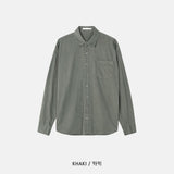 ASCLO Fade Wash Cotton Shirt (6color)