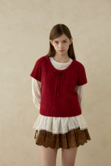 MELLOW HALF SLEEVE KNIT