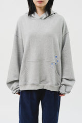 (MADE) Blue Star Softy Hoodie_Grey