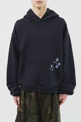 (MADE) Blue Star Softy Hoodie_Charcoal Navy