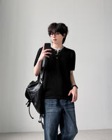 Neuron Layered Half Knit