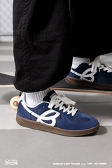 ジョイントネームレトロジャーマントレーニングシューズ - BLUE