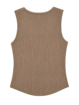 ホライズン リング ショート スリーブレス[BEIGE]