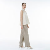 Soil stripe pants (beige)