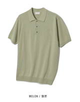Air Cool Button Collar Short Pants Knit