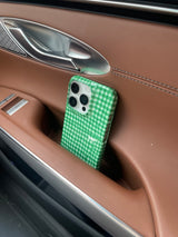 [SUMMER LIMITED] CHECK SEERSUCKER Hard Case / TREEFORFIVE345