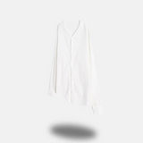[S/S] ノンカラーパターンシャツ(2color)