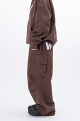 Medi W Boucle Embroidery Heavy Set-Up Sweatpants