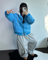 SIDE PLEAT PARACHUTE STRING BALLOON PANTS🩶🖤🤍 - 3 COLORS