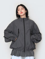 Multi-Zipper Wind Jacket