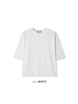 Overcropped Basic Short Sleeve T-Shirt 3C