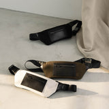 Apple Leather&OrganicCotton Crossbodybag