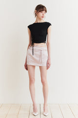 JADE BACKLESS TOP black