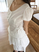 Soap lace blouse