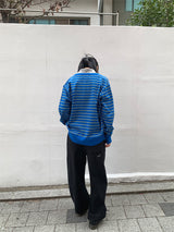 SS STRIPE CARDIGAN (3C)