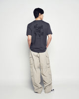 25FW 3DロゴスタンダードショートスリーブTシャツ チャコール