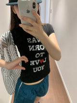 Love Waffle Short Sleeve (2color)