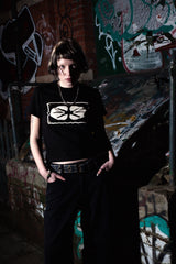 Star Logo Nail 1/2 T-Shirt Small Fit Black
