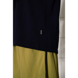 ボタンフラワーPKポロシャツ / NAVY