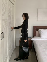 Annie Slim Button Long Sleeve Cardigan