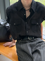[S/S] Western シースルーリンクルシャツ(3color)