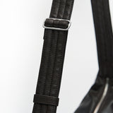 Split Half Moon Messenger Bag_Dark brown