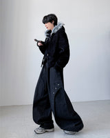 Denji Placket Wide Denim
