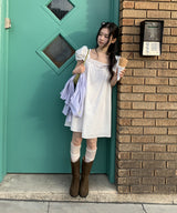 Ain mini dress_ivory