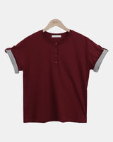 モバ ロールアップ ショートスリーブ Tシャツ
