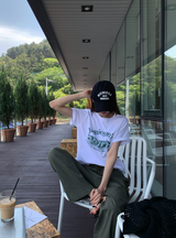 オターリネンストレートエラスティックウエストパンツ / 4 colors