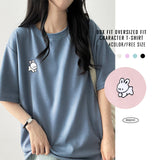 ラビットエンブロイダードショートスリーブTシャツ