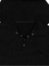 5M0KE Hooded Long-Sleeve (BLACK)