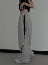 side zipper color pants (summer) (2color)