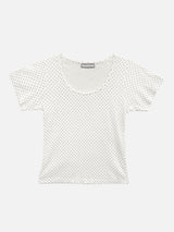 メリードットリボンクロップTシャツ (3c)