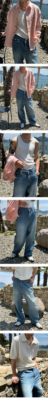 [S/S] Hybrid summer denim pants (2color)