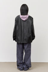 Web Leather Jacket
