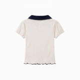 Belle Frill Layered Tee 232427736