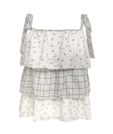 Floral Check Sleeveless Top
