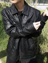 Slate trucker blazer jacket