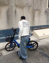 No.1686 twin emblem KNIT T