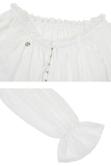 ANGEL HOOK DRESS white
