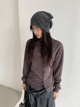 Silteto Button Collar Knit Cardigan