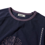Shell ringer half T-shirts / Navy