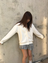 アンバランスフリルミニスカート
