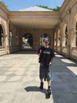 Diploma chain 半袖Tシャツ 2C