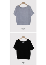 Pastel Summer Raglan Short Sleeve Knit (5color)